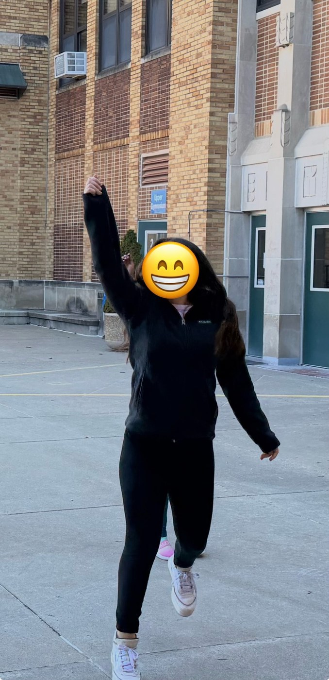 Theater club movement activity outside